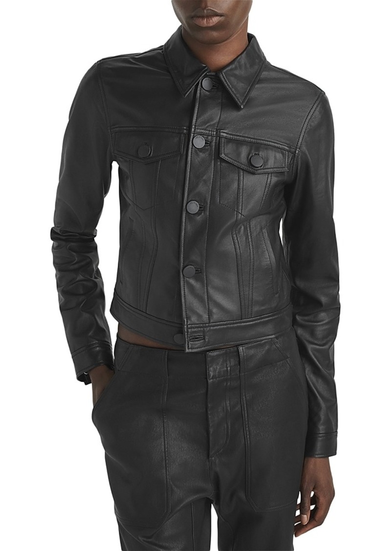 rag & bone Debbie Leather Jacket