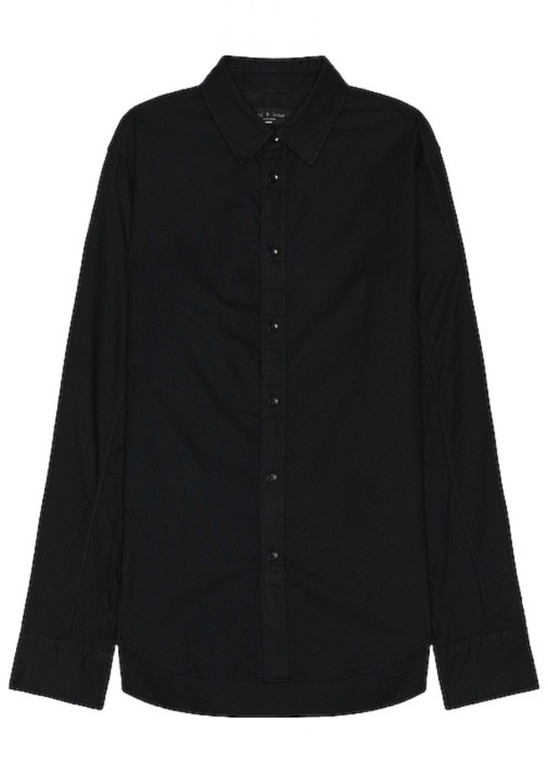 Rag & Bone Engineered Oxford Shirt