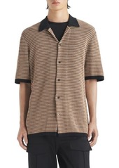 rag & bone Felix Knit Camp Shirt