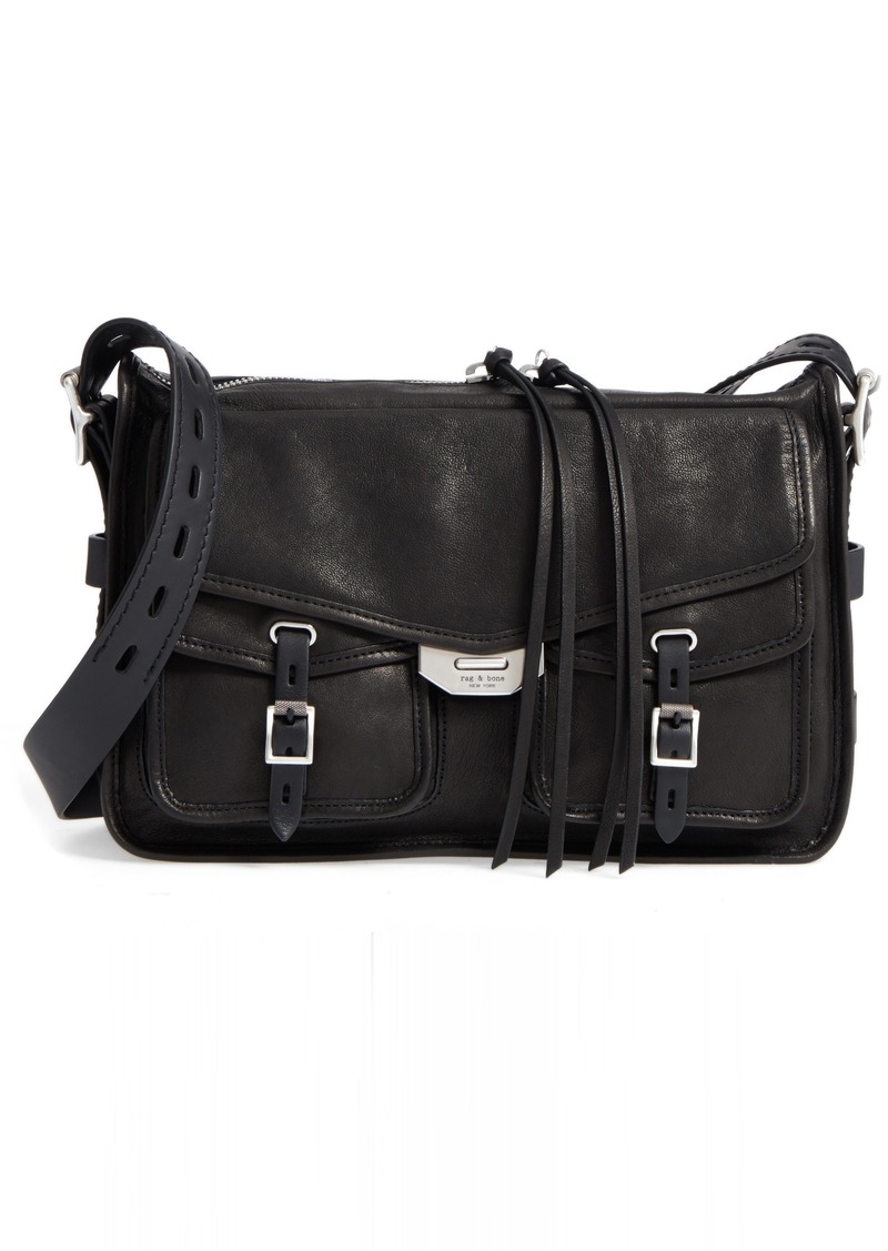 rag & bone rag & bone Field Leather Messenger Bag | Handbags