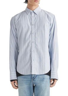 rag & bone Fit 2 Slim Fit Engineered Oxford Stripe Cotton Button-Up Shirt