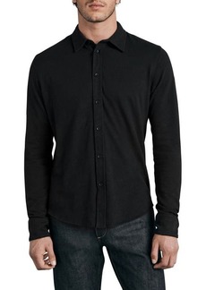 rag & bone Fit 2 Tomlin Slim Fit Solid Cotton Button-Up Shirt