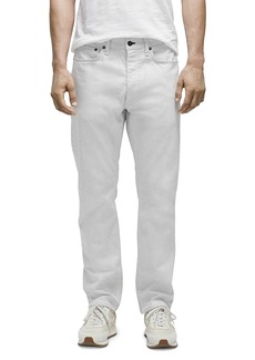 rag & bone Fit 4 Authentic Stretch Relaxed Fit Jeans in Ecru