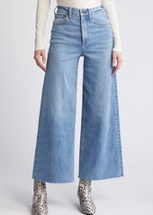 rag & bone Flexi Sofie Raw Hem High Waist Wide Leg Jeans