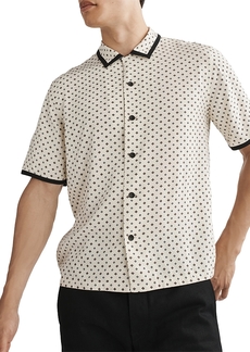 rag & bone Geometric Print Avery Shirt