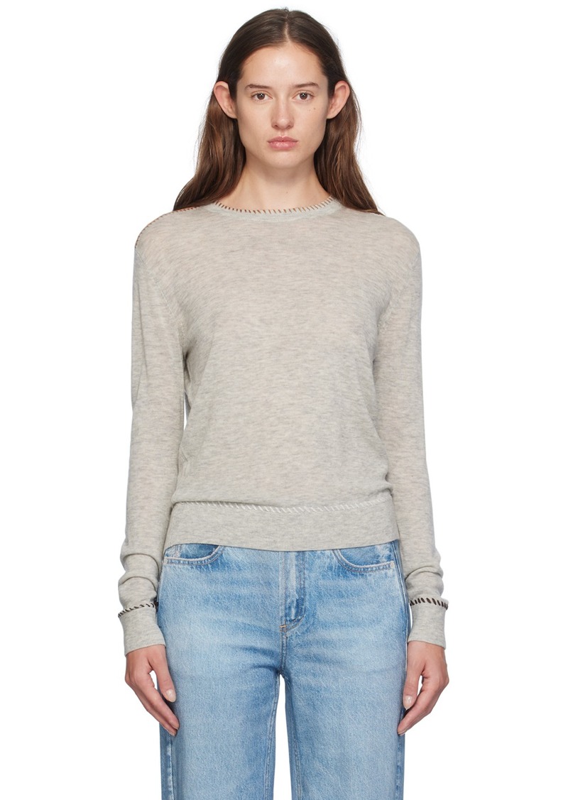 rag & bone Gray Indie Crew Sweater