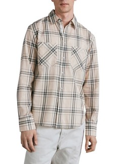 rag & bone Gus Plaid Button-Up Shirtt