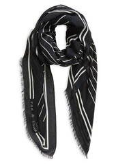 rag & bone Harlow Stripe Square Scarf