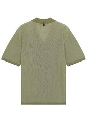 Rag & Bone Harvey Knit Camp Shirt