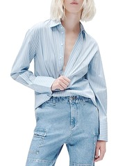 rag & bone Indiana Stripe Poplin Shirt