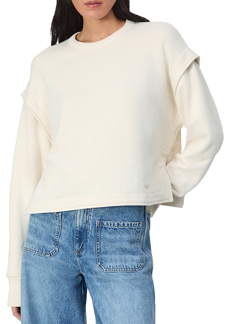 rag & bone Jo Layered Sleeve Sweatshirt