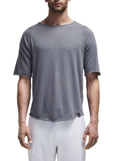 rag & bone Kerwin Air Cotton & Linen Jersey T-Shirt