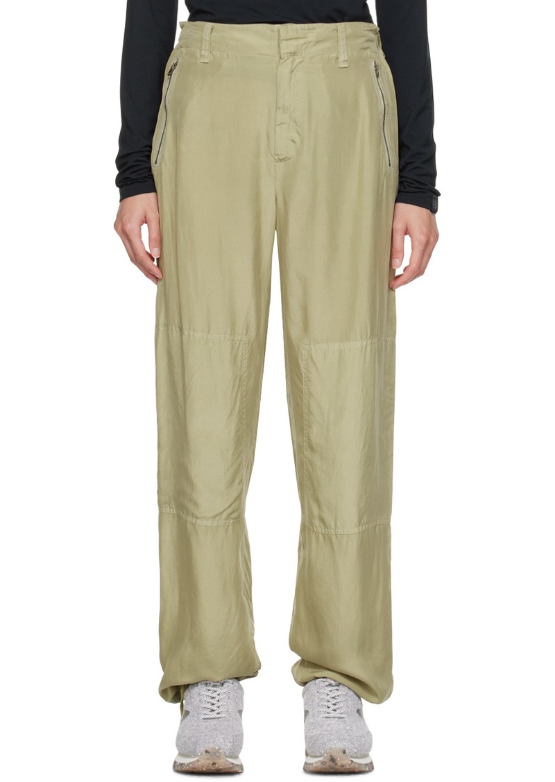 rag & bone Khaki Shawn Trousers