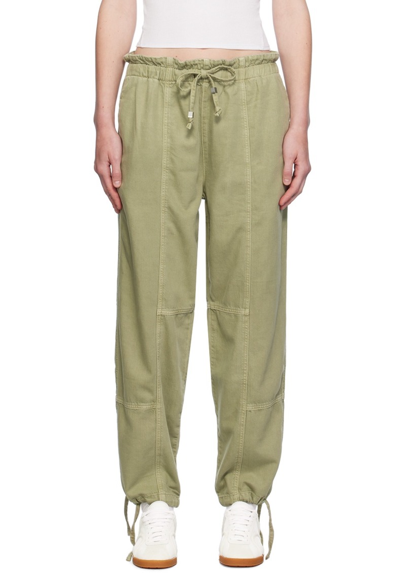 rag & bone Khaki Ultra Featherweight Jordan Trousers