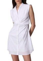 rag & bone Louisa Sleeveless Poplin Shirtdress