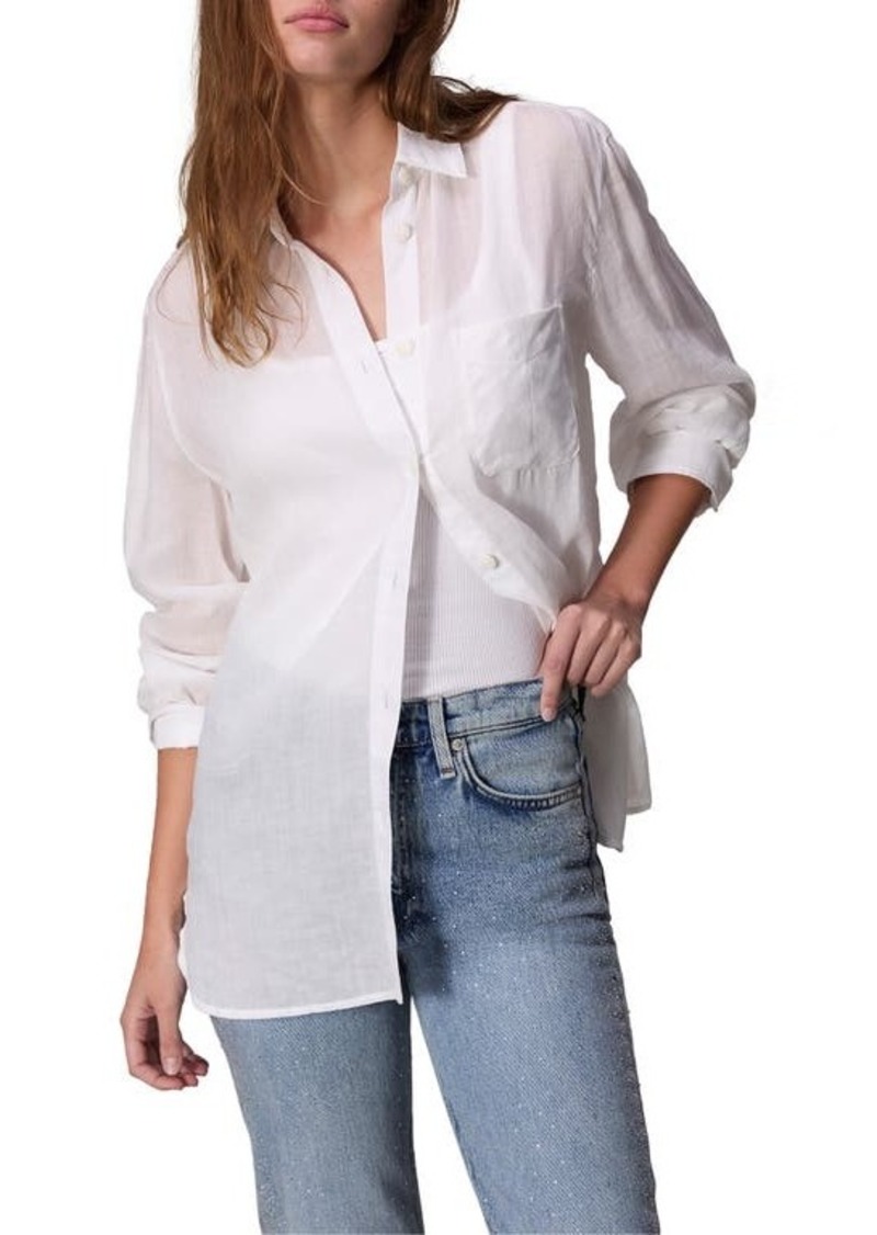 rag & bone Maxine Linen Button-Up Shirt