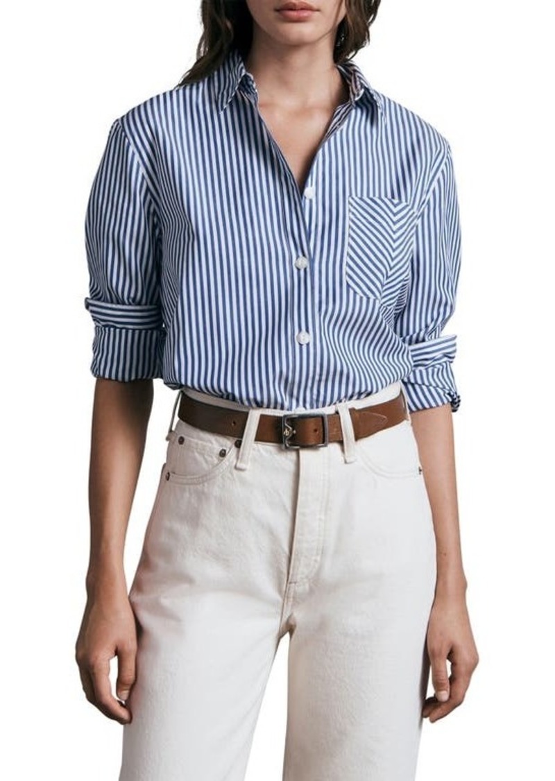 rag & bone ICONS Maxine Stripe Button-Up Shirt