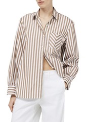 rag & bone Maxine Stripe Cotton Button-Up Shirt