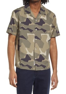 rag & bone Men's Avery Short Sleeve Button-Up Camp Shirt