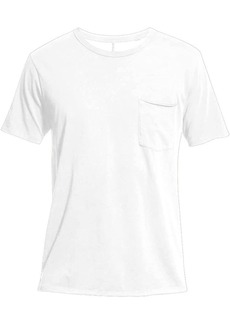 Rag & Bone Men's Miles Tee White PFD Short Sleeve T-Shirt