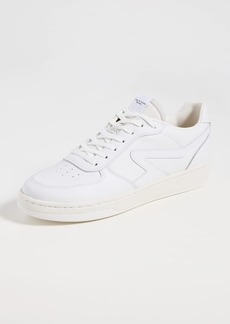 Rag & Bone Men's Retro Court Sneakers, White White Lace Up leather Shoes