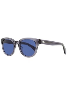 Rag & Bone Men's Slayton Sunglasses RNB6001S KB7KU Transparent Grey 51mm