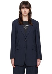 rag & bone Navy & White Charles Blazer