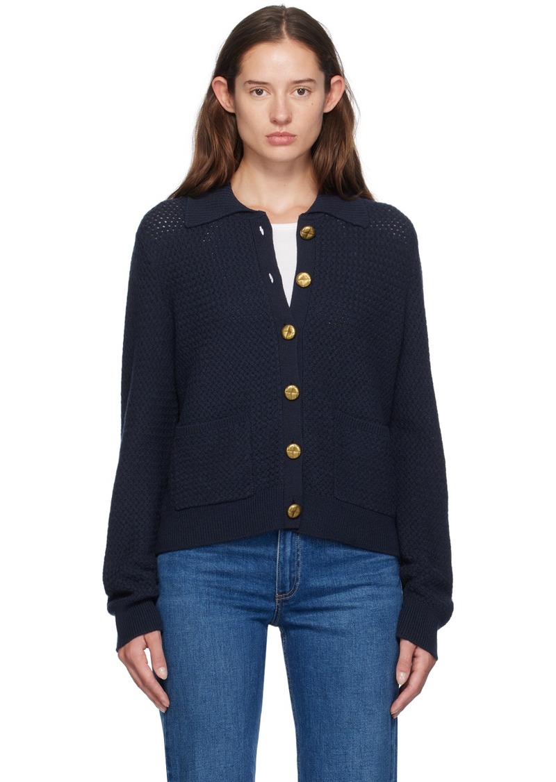 rag & bone Navy Jax Cardigan