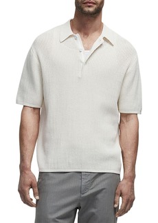 rag & bone Nolan Corded Classic Fit Polo