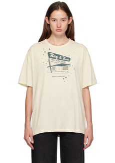 rag & bone Off-White Astro T-shirt