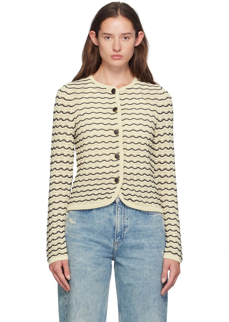 rag & bone Off-White Elisa Cardigan