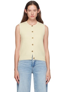 rag & bone Off-White Jax Vest