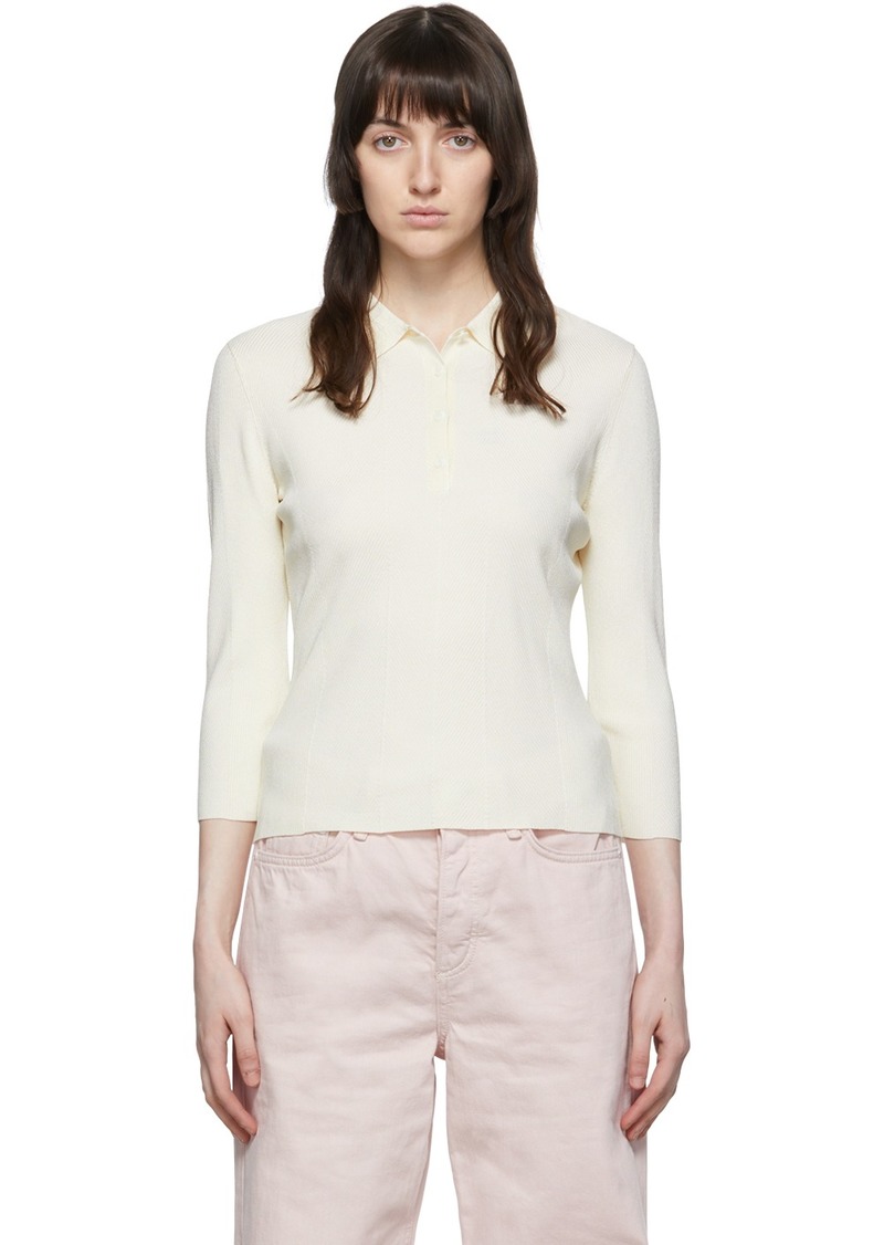 rag & bone Off-White Pacey Polo