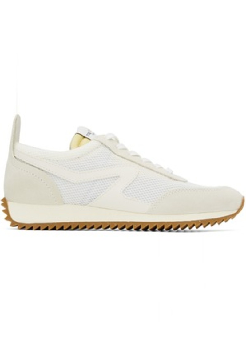 rag & bone Off-White Retro Runner Sneakers