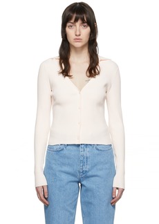 rag & bone Off-White Viscose Cardigan