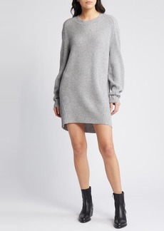 rag & bone Pierce Long Sleeve Cashmere Shift Minidress