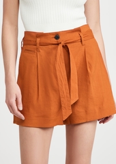 Rag & Bone River Linen Shorts