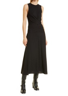 rag & bone Rose Wrap Front Sleeveless Dress in Black at Nordstrom