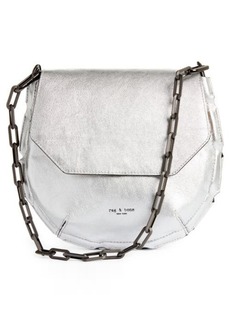 rag & bone Sadie Metallic Leather Shoulder Bag
