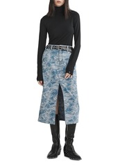 rag & bone Sid Denim Midi Skirt