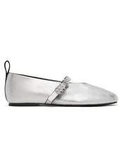 rag & bone Silver Spire Mary Jane Ballerina Flats