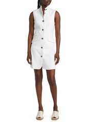 rag & bone Slade Sleeveless Linen Blend Minidress