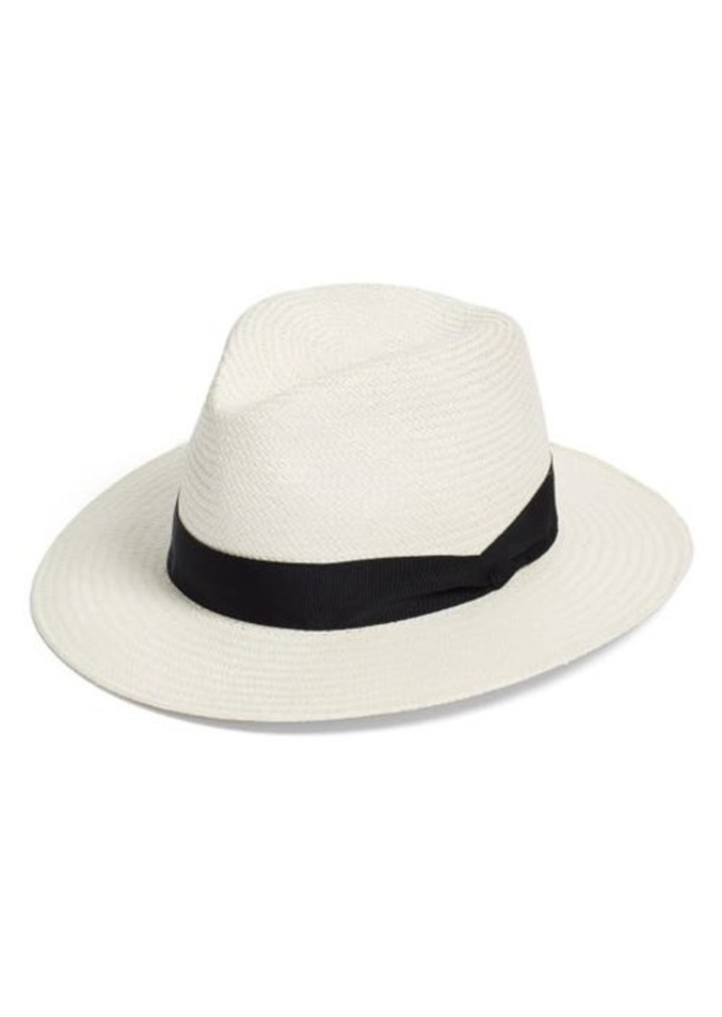 rag & bone Straw Panama Hat in White at Nordstrom