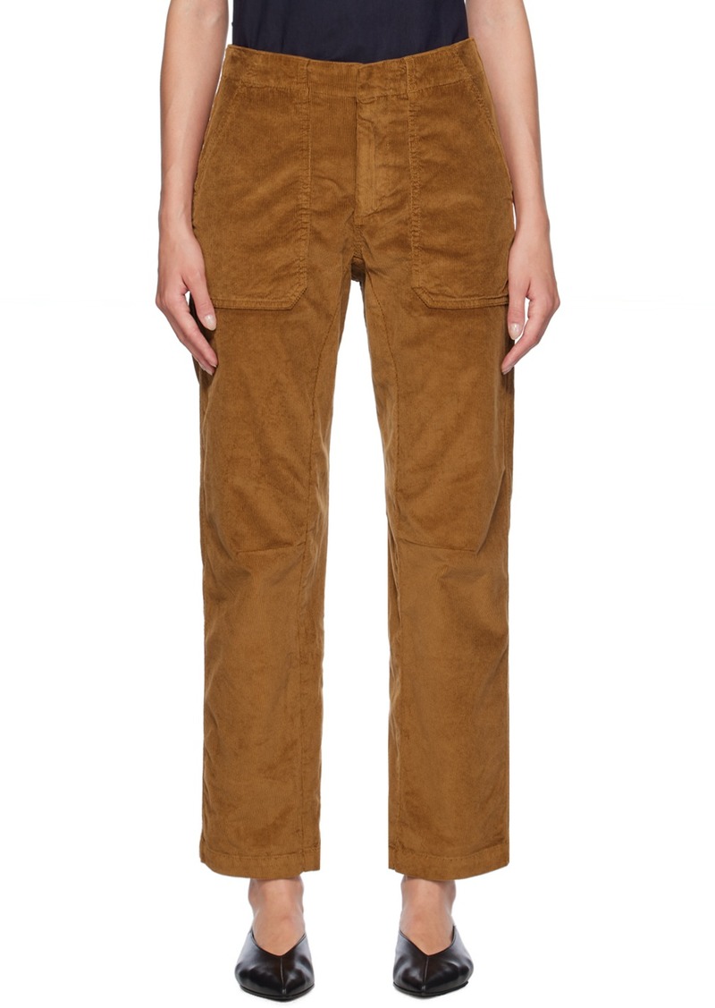 rag & bone Tan Leyton Trousers