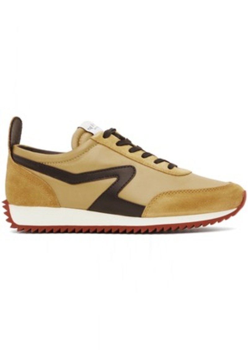 rag & bone Tan Retro Runner Sneakers