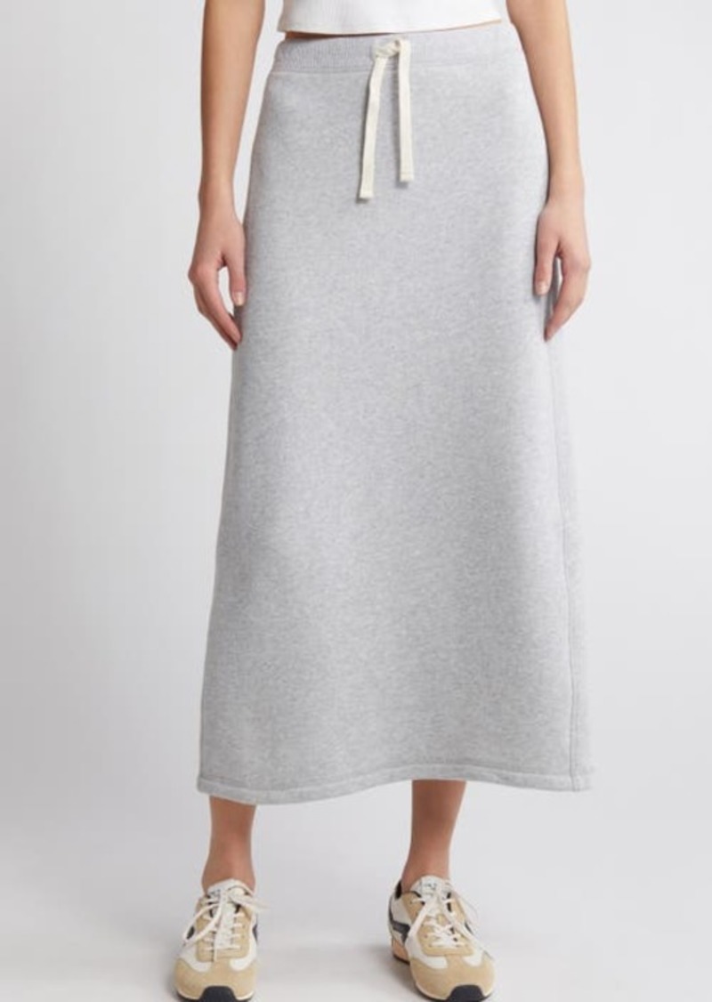 rag & bone Terry Midi Sweater Skirt