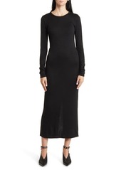 rag & bone The Knit Long Sleeve Maxi Dress