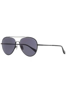 Rag & Bone Unisex Polarized Sunglasses RNB1036GS 807M9 Black 58mm