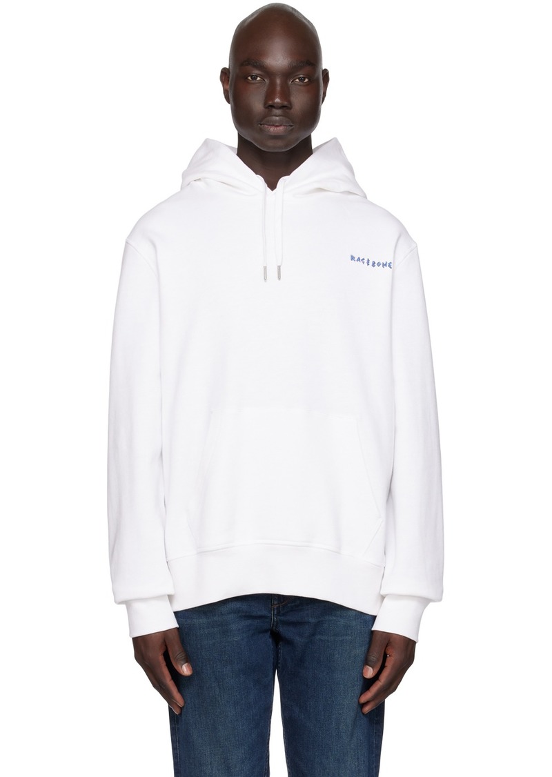 rag & bone White Coffee Hoodie