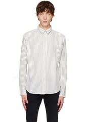 rag & bone White Fit 2 Stripe Shirt